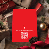 Kerst Leuke Vakantie Party Krant QR Code Kaart