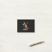 kerst licht chihuahua post-it® notes (Op bureau)