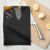 kerst licht chihuahua theedoek (Quarter Fold)