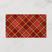 Kerst Licht installatie Visitekaartjes (Achterkant)