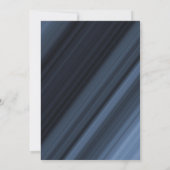 Kerst Licht & Zilveren Marbles Kerstmis Kaart (Achterkant)