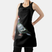 Kerst Lichten Duif Dragen Xmas Santa Hoed Varken Schort (Insitu)