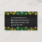 Kerst Lichten Installatie Visitekaartjes (Achterkant)