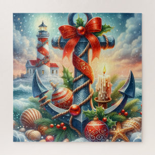 Kerst Lichtopstand Puzzel