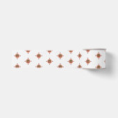 Kerst Lieveheersbeestje Grosgrain Lint (Voorkant)