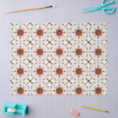 Kerst Lieveheersbeestje Rood Wit Groen Tissuepapier (Craft)