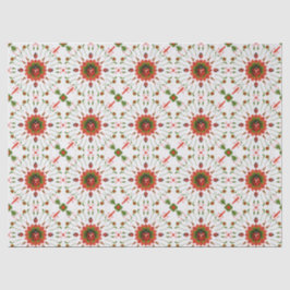 Kerst Lieveheersbeestje Rood Wit Groen Tissuepapier