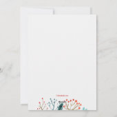 Kerst Lijst Foto Vakantie Kaart (Achterkant)