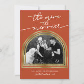 Kerst Lijst Kerstmis Zwangerschap Kennisgeving Feestdagenkaart (Voorkant)