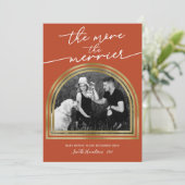 Kerst Lijst Kerstmis Zwangerschap Kennisgeving Feestdagenkaart (Staand voorkant)