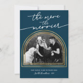 Kerst Lijst Kerstmis Zwangerschap Kennisgeving Feestdagenkaart (Voorkant)