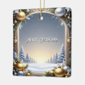 Kerst Lijst Vakantie Ornament (Links)
