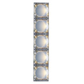 Kerst Lijst Vakantie Tafel Runner Medium Tafelloper (Voorkant)