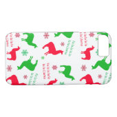 Kerst Llama Fa la la Llama Holiday Case-Mate iPhone Case (Achterkant (Horizontaal))