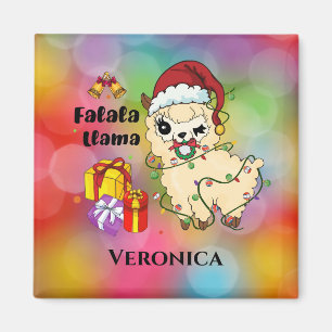 Kerst Llama Magneet