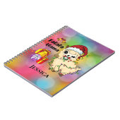 Kerst Llama Notitieboek (Linkerzijde)