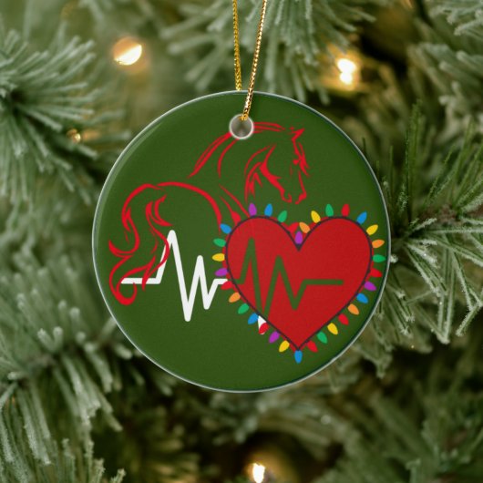 Kerst Logo Keramische Versiering Keramisch Ornament (Boom)