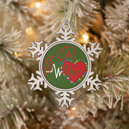 Kerst Logo Sneeuwvlok Ornament (Boom)
