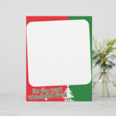 Kerst Logo Stationery (Staand voorkant)