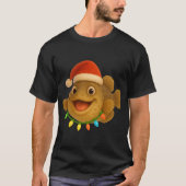 Kerst Longvis T-shirt (Voorkant)