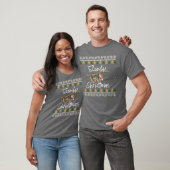 Kerst Luiaard Langzaam Kerst vriend T-shirt (Unisex)
