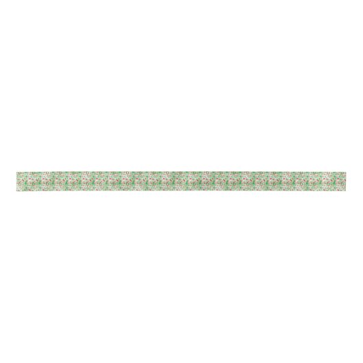 Kerst luiaard patroon lint (Voorkant)