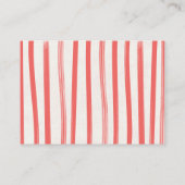 Kerst Luier Raffle Baby shower waslijn Informatiekaartje (Achterkant)