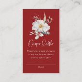 Kerst Luier Raffle Behuizing Kaarten (Voorkant)