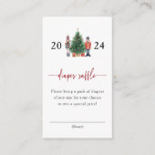 Kerst Luier Raffle Bijlage Kaart (Voorkant)