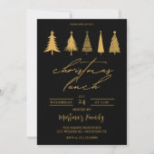 Kerst Lunch Uitnodigingen Kerstbrunch (Voorkant)