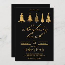 Kerst Lunch Uitnodigingen Kerstbrunch