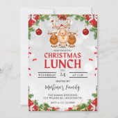 Kerst Lunch Uitnodigingen Kerstbrunch (Voorkant)