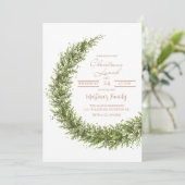 Kerst Lunch Uitnodigingen Kerstbrunch (Staand voorkant)