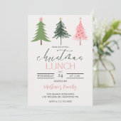 Kerst Lunch Uitnodigingen Kerstbrunch (Staand voorkant)
