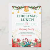Kerst Lunch Uitnodigingen Kerstbrunch (Voorkant)