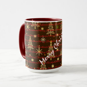 Kerst Luxe Kerstbomen Festief Mok