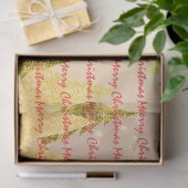 Kerst Luxe Kerstbomen Festief Tissuepapier (Geschenk)