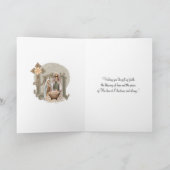 Kerst Maagd Maria Baby Jezus Religieuze Kaart (Binnen)