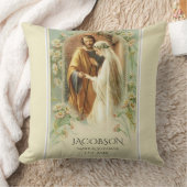 Kerst Maagd Maria St. Joseph bruiloft Kussen (Deken)