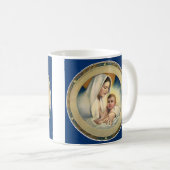  kerst, Madonna en kind Koffiemok (Voorkant rechts)