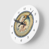 kerst, Madonna en kind Ronde Klok (Hoek)