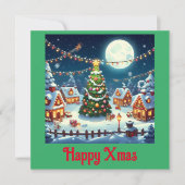 Kerst-magie in beeld kaart (Voorkant)