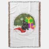 Kerst-magisch Deken (Voorkant Verticaal)