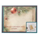 Kerst Magisch Notitieblok (Voorkant)