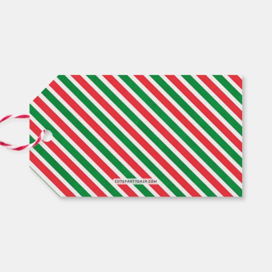 Kerst Magische rendieren voedsel Labels voor kinde Cadeaulabel (Achterkant Horizontaal)