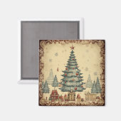 Kerst  magneet (Voorkant / Achterkant)