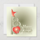 Kerst Magnetische Uitnodiging (Voorkant)