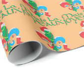 Kerst Mais La Wrapping Papier (Rol Hoek)