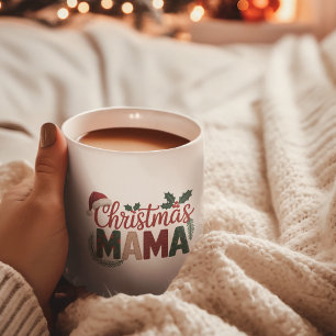 Kerst Mama T-shirt Cute Kerstcadeau Koffiemok