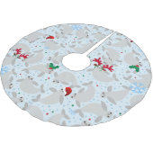 kerst Manatee xmas boom rok Kerstboom Rok (Gekanteld)